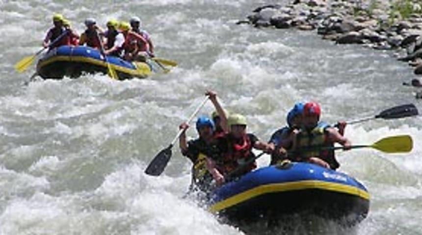 Strese karşı rafting &ouml;nerisi