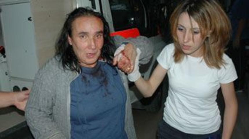 Misafirliğe gitmek istedi başına şiş yedi