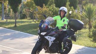 Sosyal medyada gündem olmuştu! Motosikletli gence nasihatte bulunan trafik polisi, o anları anlattı