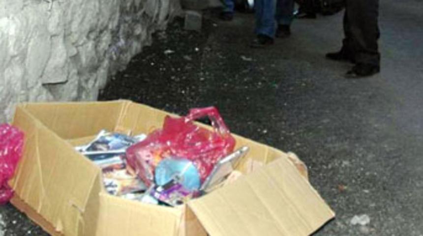 Kargodan porno &ccedil;ıktı