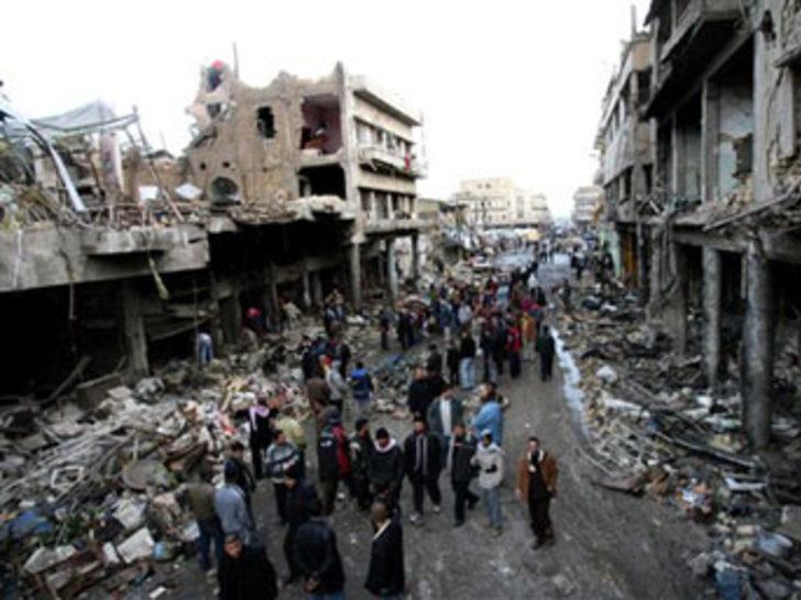 Страна гибнет. Багдат фото 2002г бомбежек.
