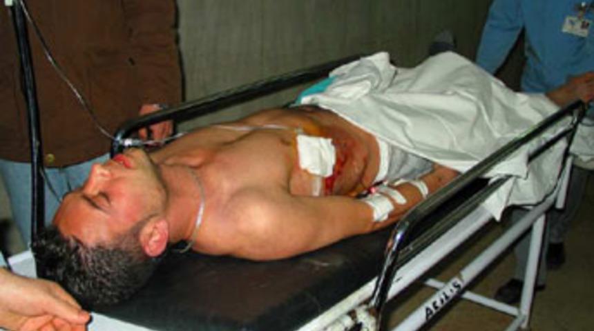 Cadde ortasında dehşet