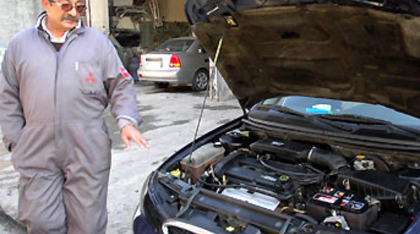 Oto hırsızlarına karşı şifreli kontak