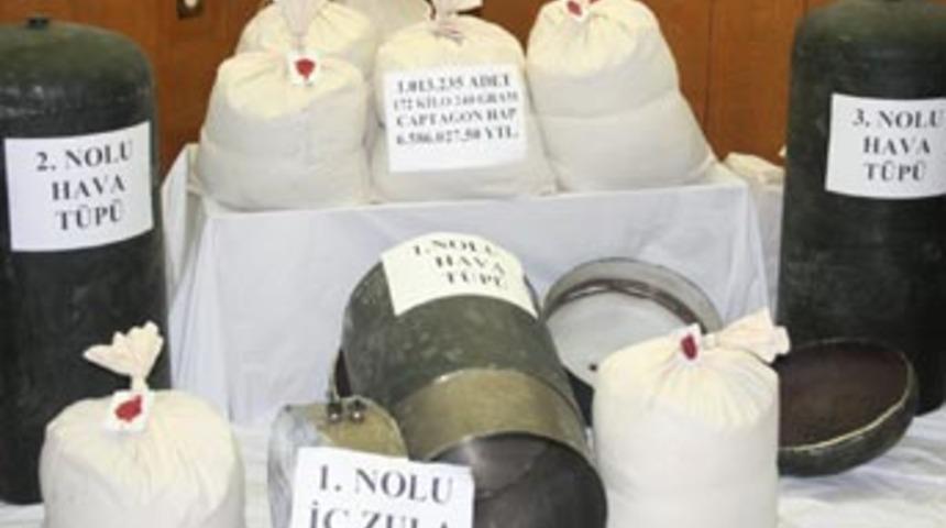 1 milyon Captagon'a 16 yıl hapis