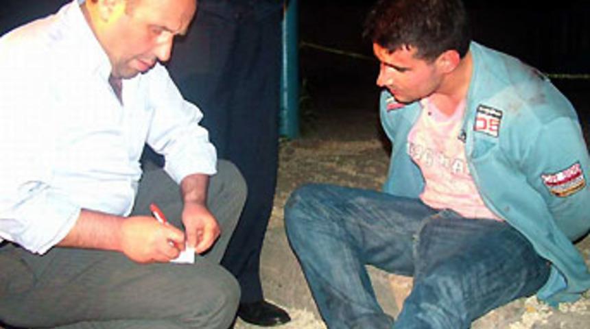 Polise bilgi verirken dili tutuldu
