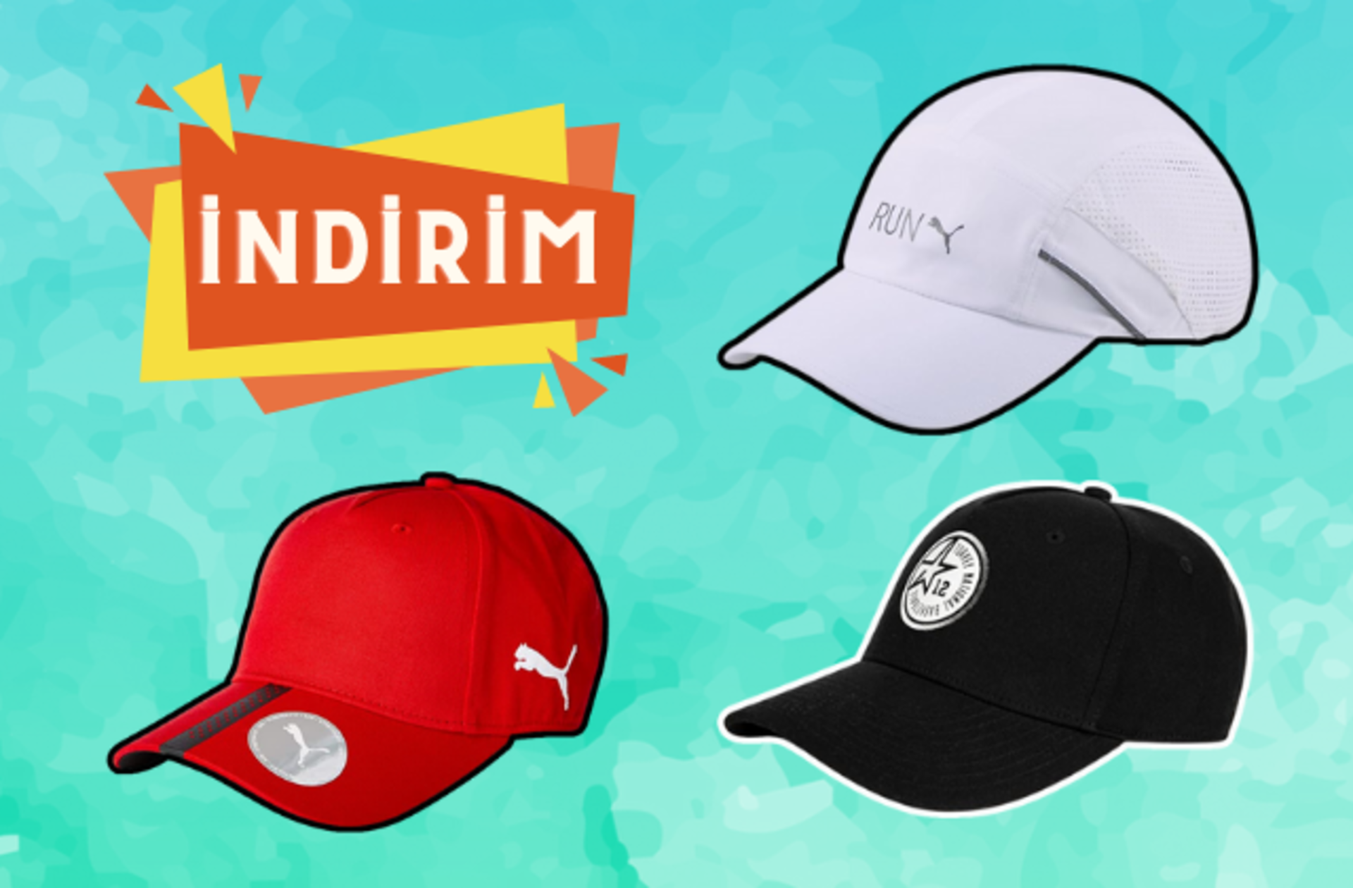 Şapkasız bir yaz düşünülemez! Puma'nın indirimdeki şapka modellerini sizin için seçtik