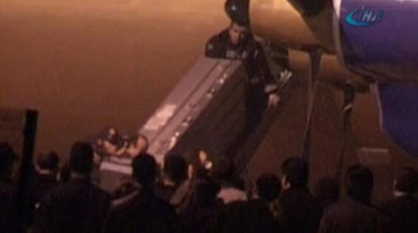 Cenazeler T&uuml;rkiye'ye geldi