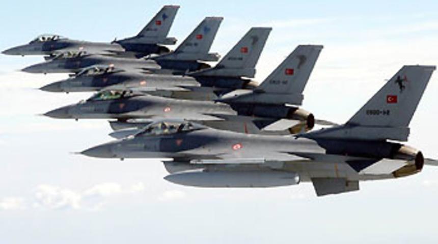 F-16'lara 33 kez &ouml;nleme