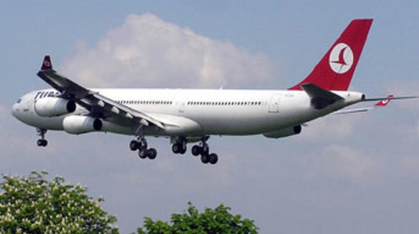 THY u&ccedil;ağını uyarı sistemi korudu