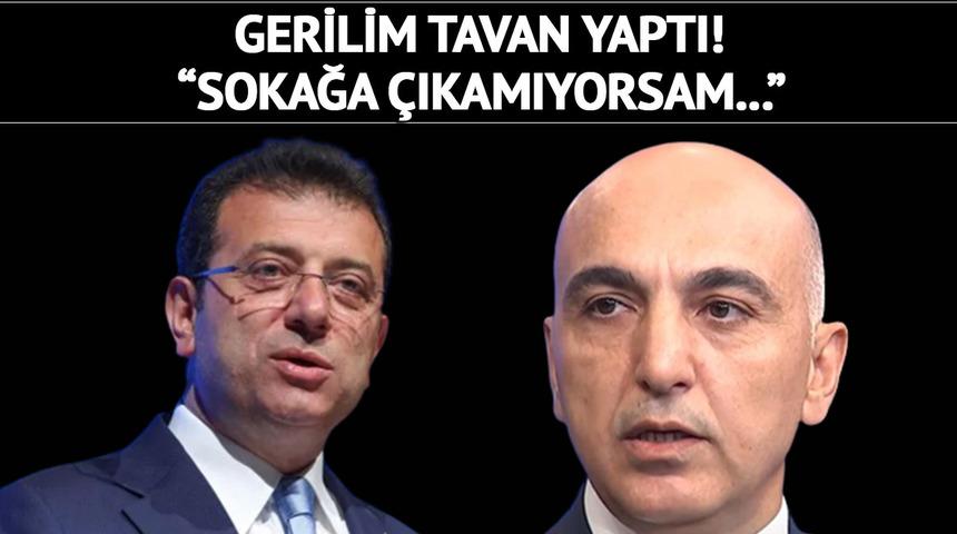 B&uuml;lent Kerimoğlu ve Ekrem İmamoğlu arasında gerilim! Canlı yayında anlattı: 'Sokağa &ccedil;ıkacak y&uuml;z&uuml;m yoksa...'