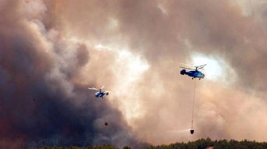 470 hektar alan zarar g&ouml;rd&uuml;