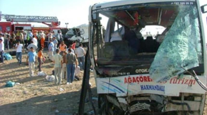 Konya'da katliam gibi kaza