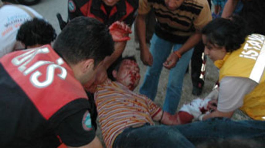 "Neden &ouml;n&uuml;mden ge&ccedil;tin" tartışması kanlı bitti