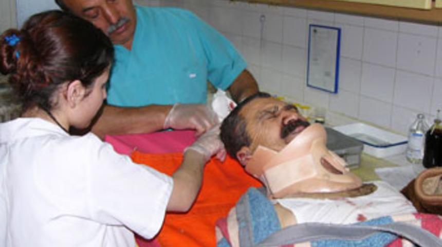 61 yaşındaki adamı d&ouml;verek hastanelik ettiler