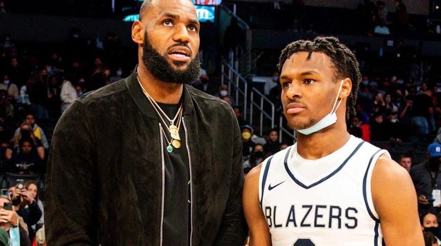 LeBron James'in oğlu Bronny, kalp krizi geçirdi!