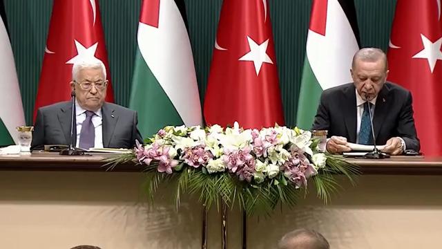 SON DAKİKA | Filistin Devlet Başkanı Mahmud Abbas Ankara'da... Cumhurbaşkanı Erdoğan'ın adını Ramallah'taki meydana verdiler