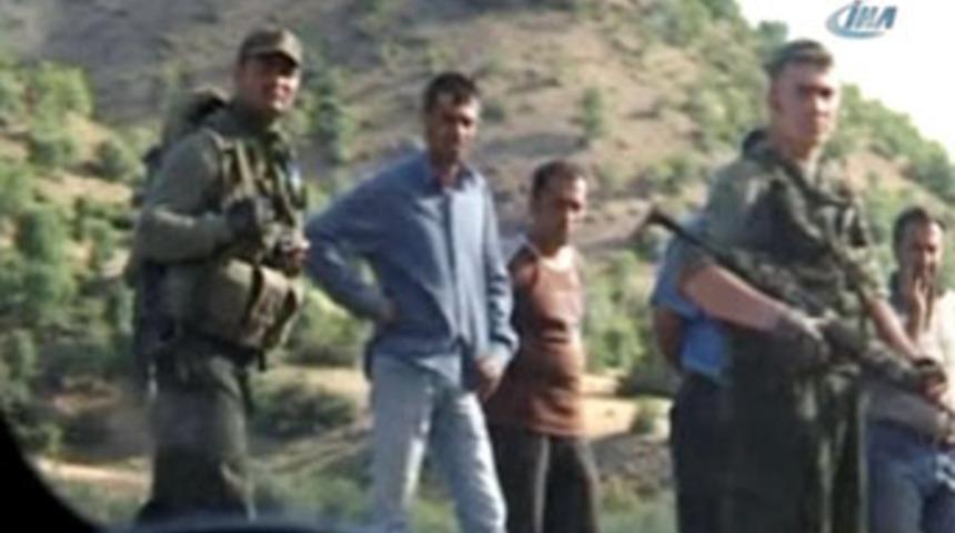 İşte şehitlerin son g&ouml;r&uuml;nt&uuml;leri