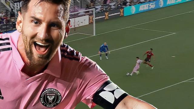 Lionel Messi, Amerika'da şov yapmaya başladı! Gollerine devam ediyor...