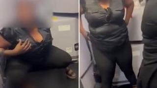 Uçağı birbirine kattı! Tuvalete gitmesinin engellendiğini söyleyen kadın herkesin içinde uçağın zeminine tuvaletini yaptı