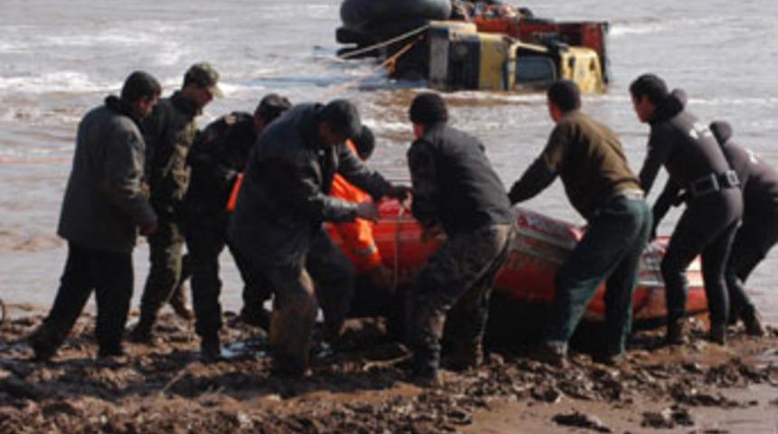 "Şof&ouml;r hi&ccedil; durmadan dereden ge&ccedil;ti"