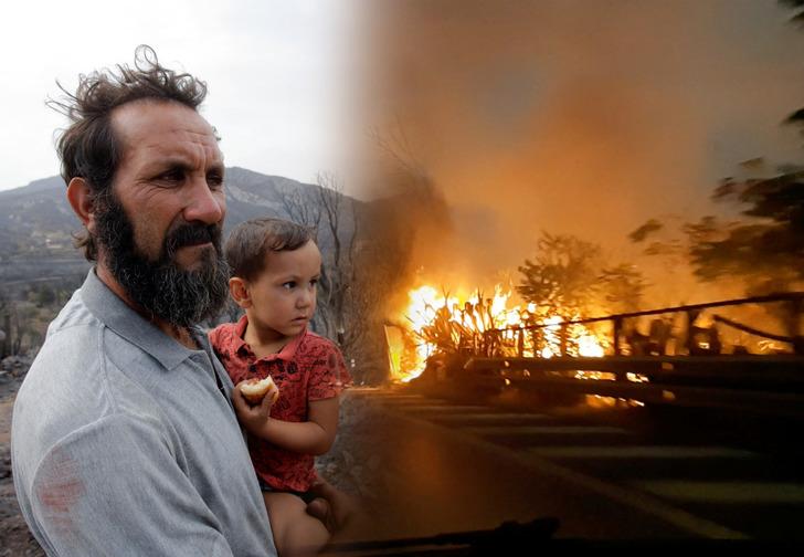 Akdeniz'de yangın kabusu! 6 ülke cayır cayır yanıyor... Onlarca kişi öldü, binlerce kişi tahliye edilmek zorunda kaldı...