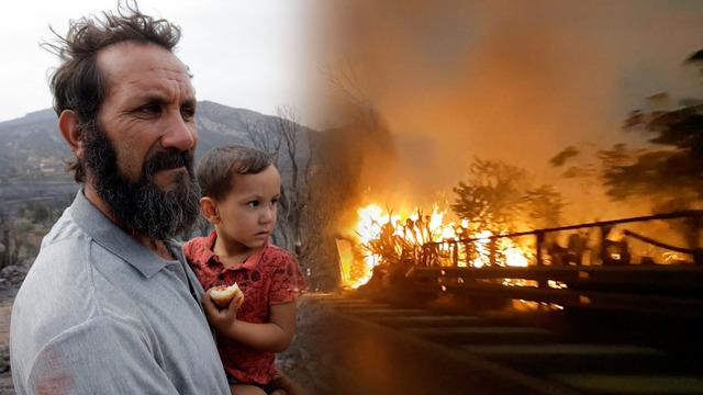 Akdeniz'de yangın kabusu! Türkiye dahil 7 ülke cayır cayır yanıyor... Onlarca kişi öldü, binlerce kişi tahliye edilmek zorunda kaldı...