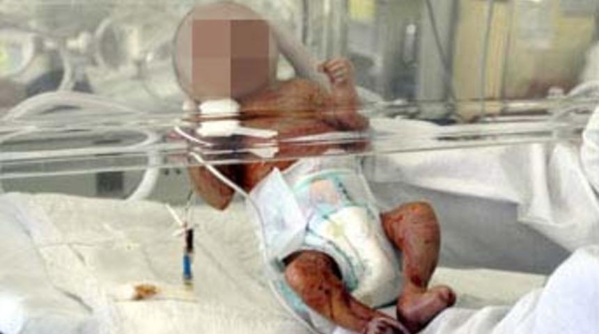 Yılan bebeği babası yalnız bırakmıyor