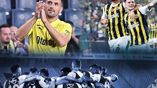 Son dakika: Fenerbahçe'nin yeni transferleri 20 dakikada şov yaptı! Edin Dzeko, Dusan Tadic ve Ryan Kent, taraftarları mest etti...