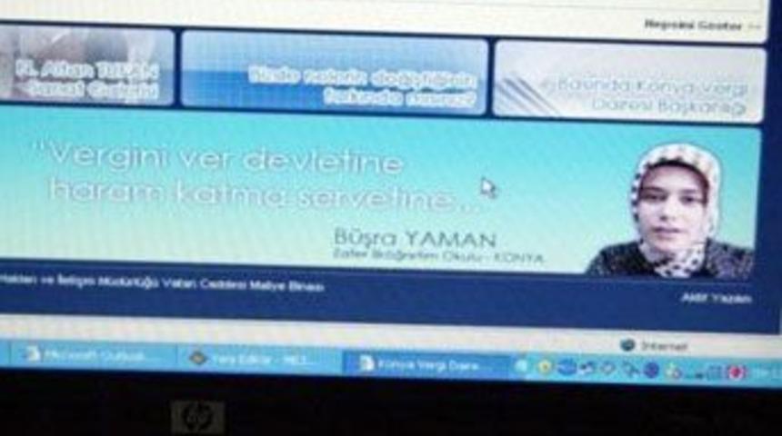 T&uuml;rbanlı &ouml;ğrenciden vergi mesajı tartışılıyor