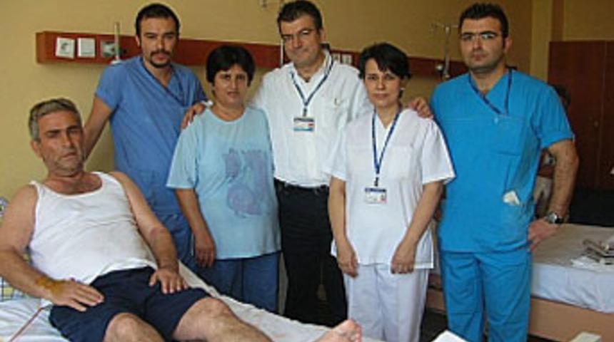 Hastanın karnını yamadılar!