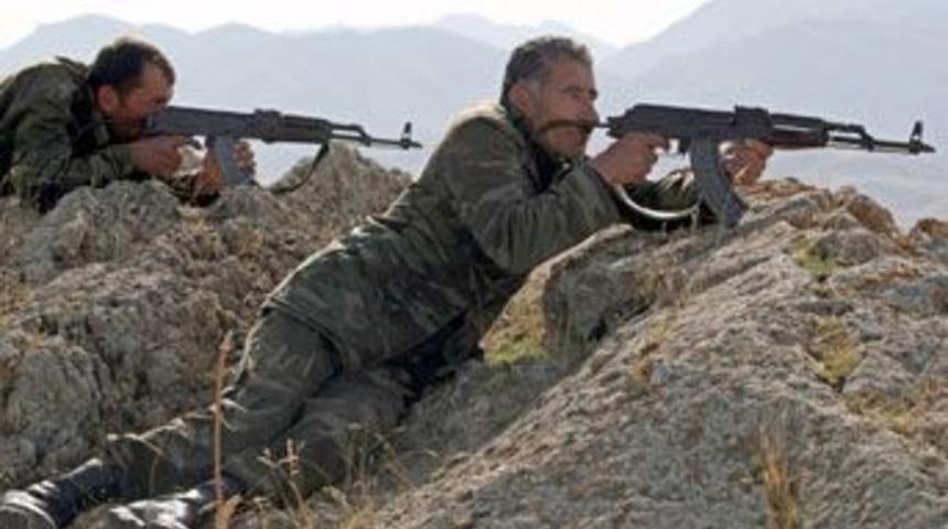 Baskına hazırlanan PKK'lılara kurşun yağmuru