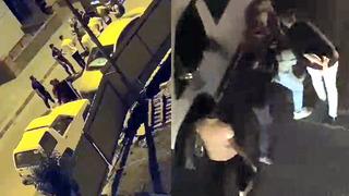 Cinsel organını çıkardığını fark ettiler Sapık var Mide bulandıran taciz! Suriyeliye mahalleliden dayak