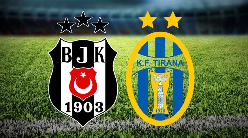 UEFA Avrupa Konferans Ligi Ön Eleme Beşiktaş Tirana maçı ne zaman, saat kaçta?  Beşiktaş Tirana maçı hangi kanalda?