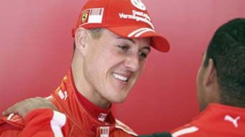 Schumacher cezadan kurtuldu