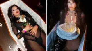 Sonunda bu da oldu! Kendi kendisine cenaze töreni düzenledi... Sosyal medyada gündem yarattı