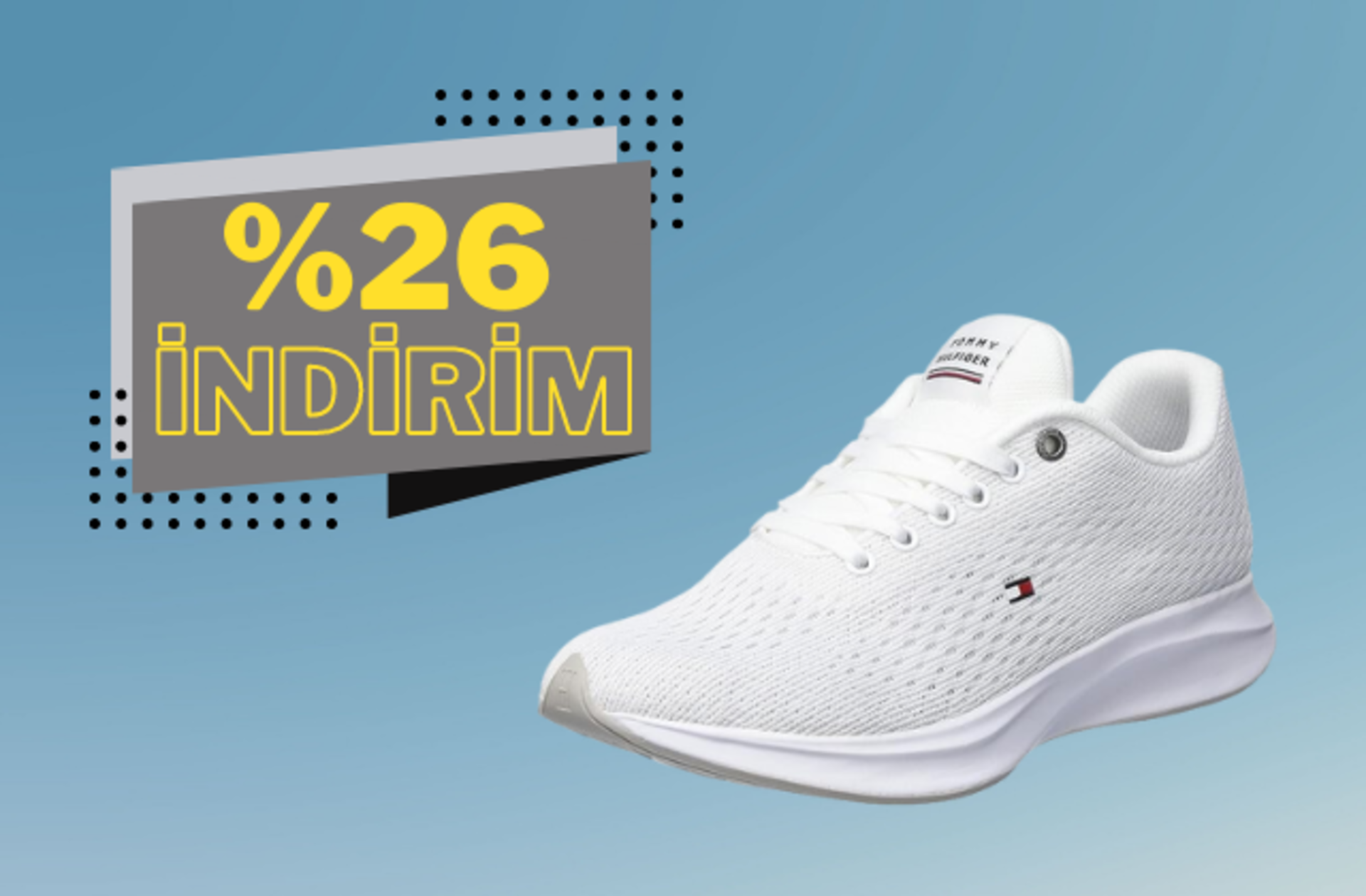 Fiyatı 1867 TL'ye düştü! Tommy Hilfiger'ın şık ayakkabısında fırsat