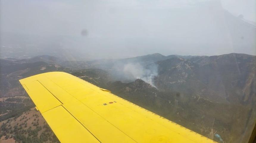 Son dakika: Manisa'da orman yangını! Alaşehir'deki alevler kontrol altına alındı