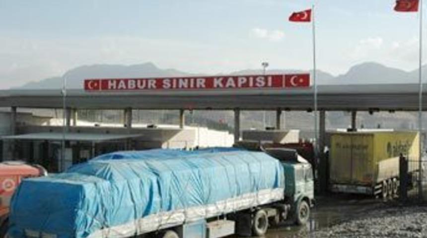 Habur'da T&uuml;rk şof&ouml;rleri tedirgin