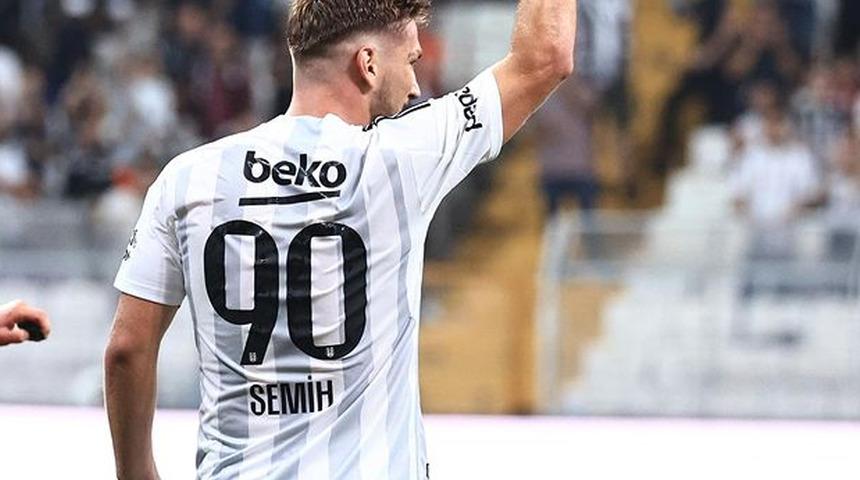 90+4'te Beşiktaş tarihine geçmeyi başardı! Semih Kılıçsoy'dan unutulmayacak gol
