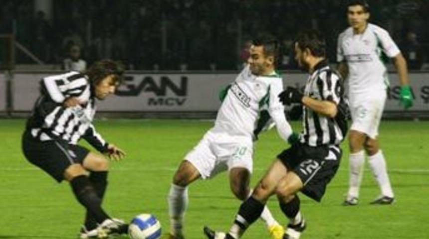 Bursa'da g&uuml;len taraf Beşiktaş oldu