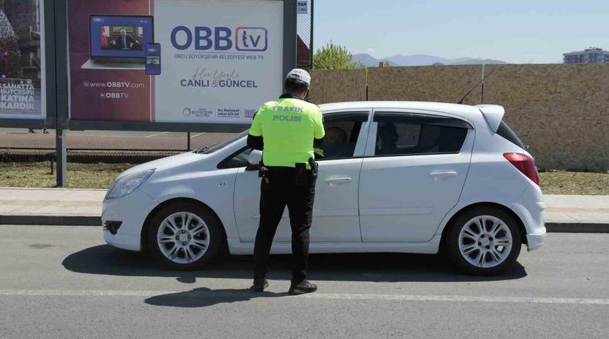 Ordu’da bir haftada 11 bin araç denetlendi
