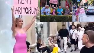 İstanbul sokaklarında “Ken’i arıyorum” yazılı pankartla gezdi! Sosyal medyada o anlar gündem yarattı