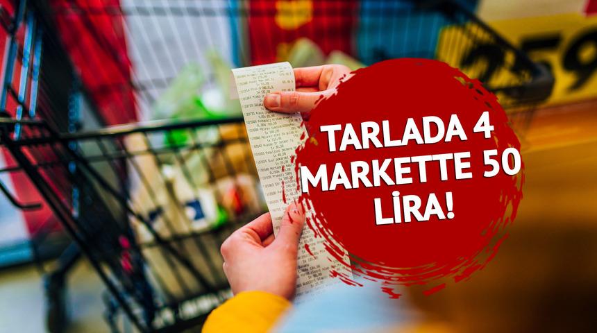 Tarlada 4 markette 50 lira... Fahiş fiyatlara ne zaman dur denecek? Kritik rapor tabloyu gözler önüne serdi!