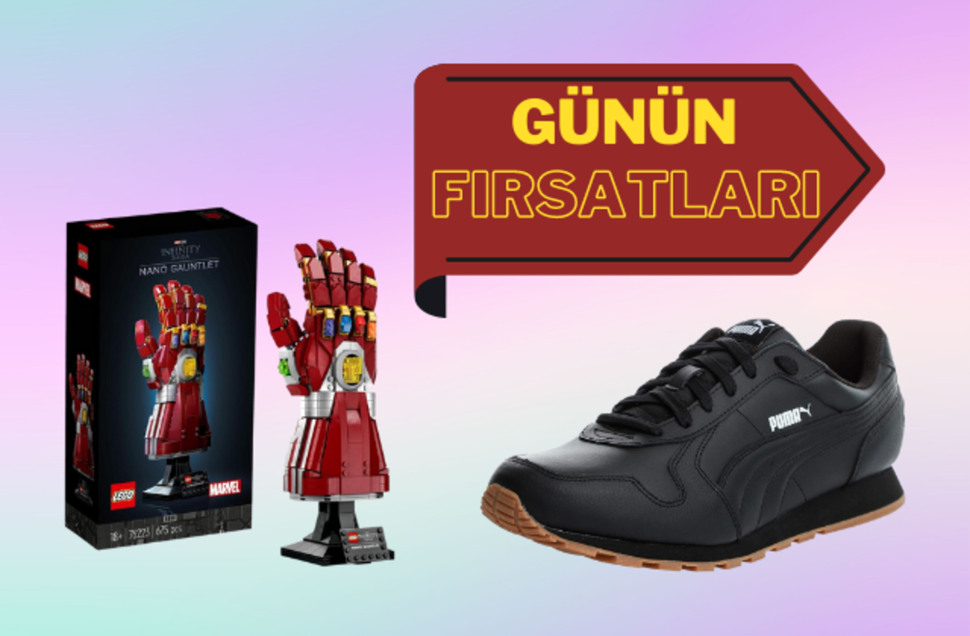 Lego'dan Adidas'a, Camper'dan Reebok'a ünlü markaların fırsatlarını sizler için seçtik