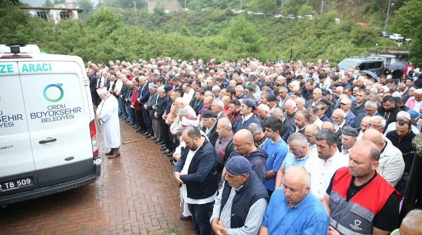 Ordu'da denizde bulunan kadının cenazesi defnedildi