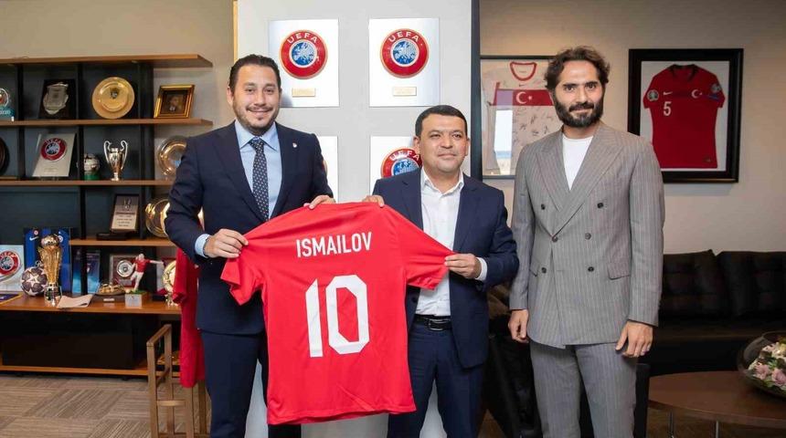 Özbekistan heyetinden TFF’ye ziyaret