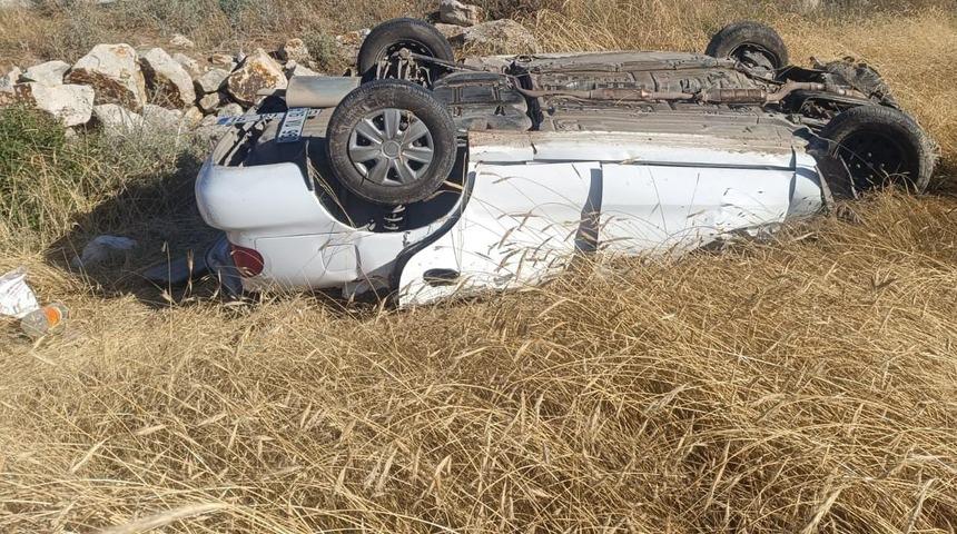 Takla atan araçta 1 kişi öldü, 5 kişi yaralandı