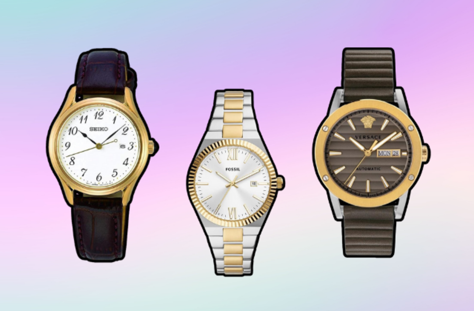 Kolunuzdan çıkarmak istemeyeceğiniz en şık altın kaplama saat modelleri