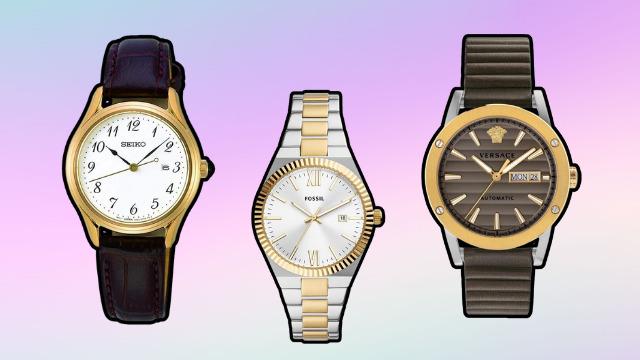 Kolunuzdan çıkarmak istemeyeceğiniz en şık altın kaplama saat modelleri