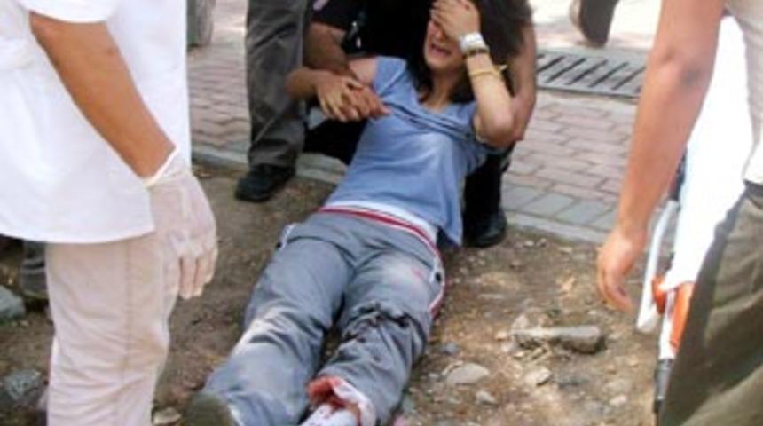 Kızların kavgası hastanede bitti